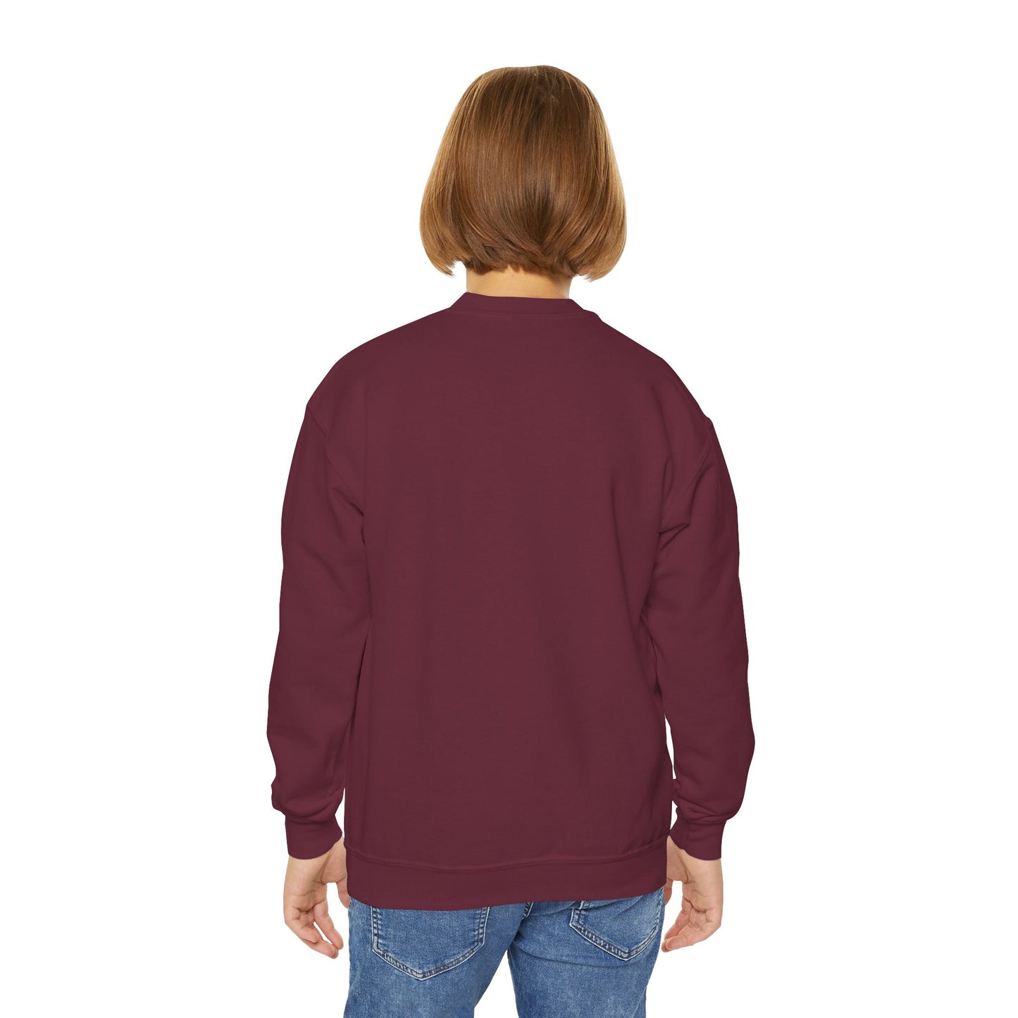 Girlhood Social Club Youth Crewneck Sweatshirt - You Can Sit With Us, Kind Girls Gift, Supportive Women, Comfy and Cute Apparel