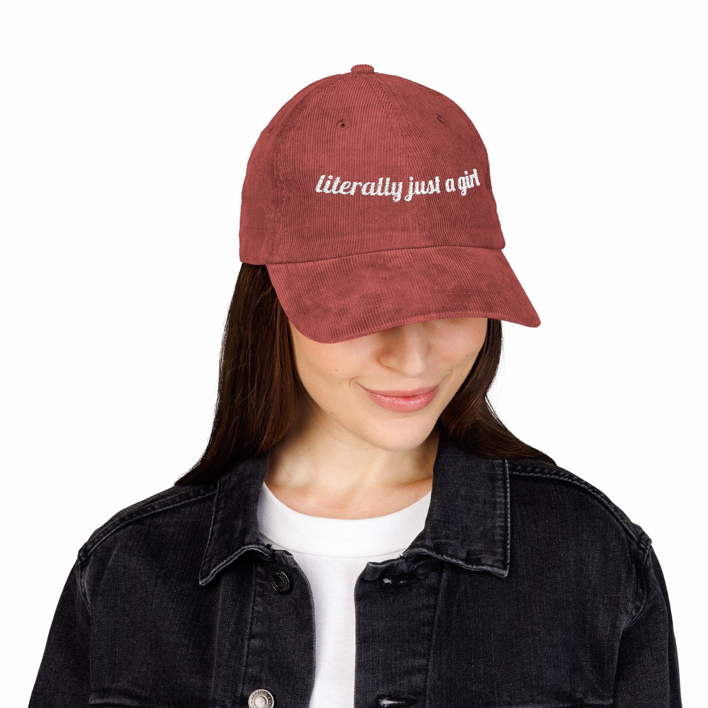 Literally Just A Corduroy Cap