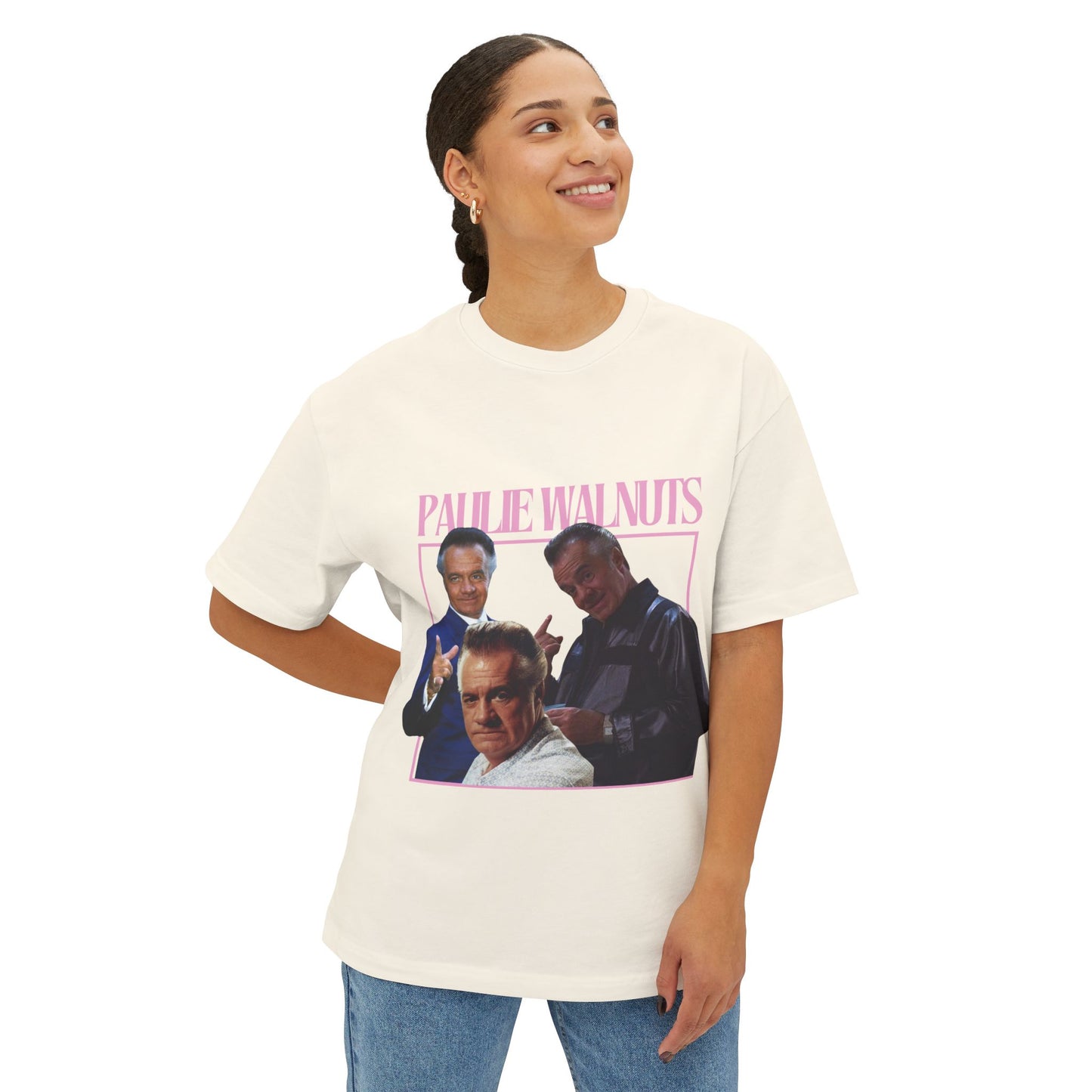 Paulie Walnuts Sopranos Quote Unisex Tee, Interior Decorator, Box Tee, Oversized Shirt, HBO Fan Gift