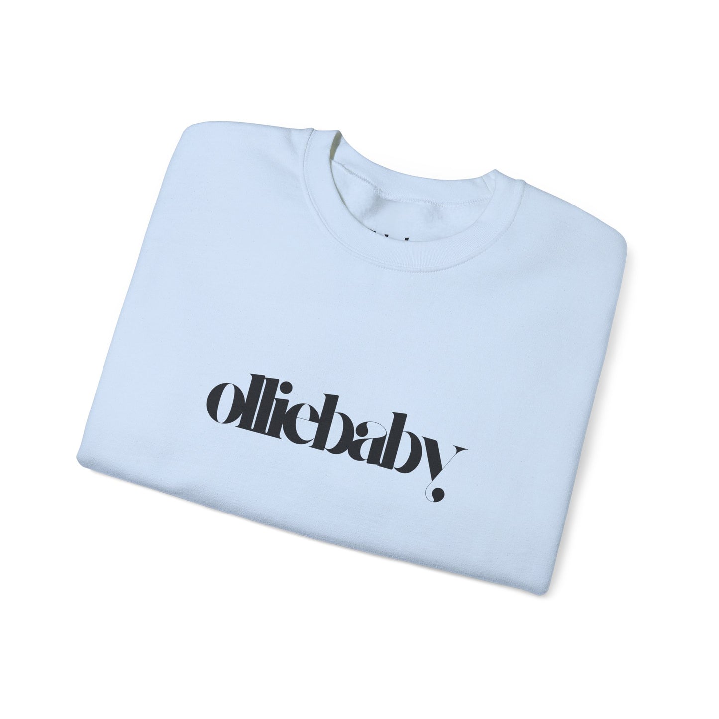 Crewneck Sweatshirt, Cute Aesthetic Olliebaby Unisex, Very Cool Vibes, Cozy Jumper, Trendy Sweater, Soft Pullover, Stylish Top