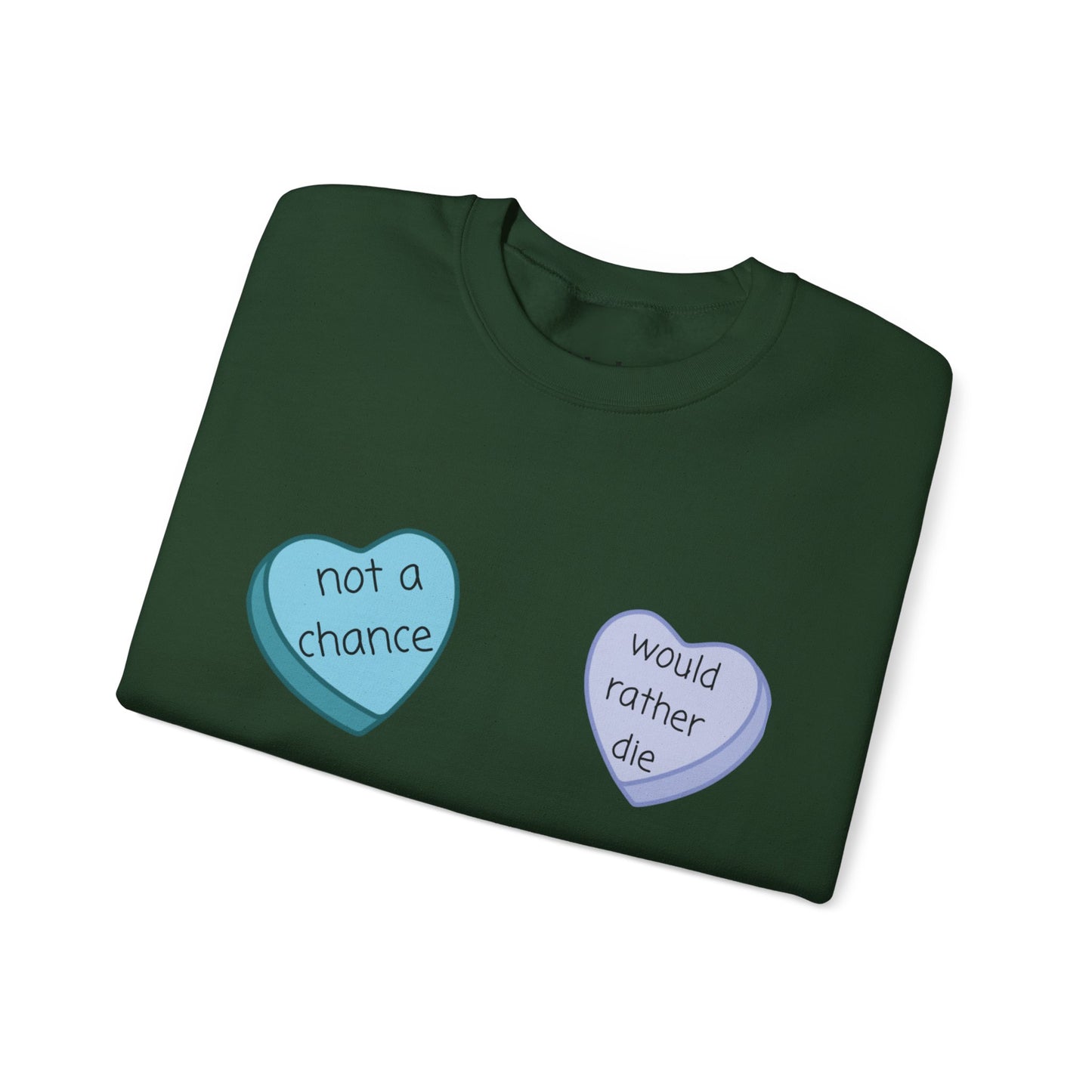 Heart Candy Sweatshirt, Gift for Singles, Love Sweatshirt, Valentine's Day Gift, Hopeless Romantic, Galentines Gift