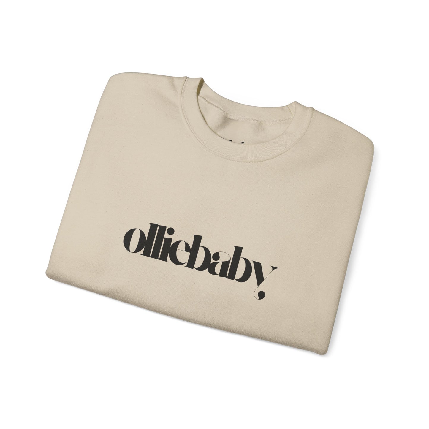 Crewneck Sweatshirt, Cute Aesthetic Olliebaby Unisex, Very Cool Vibes, Cozy Jumper, Trendy Sweater, Soft Pullover, Stylish Top