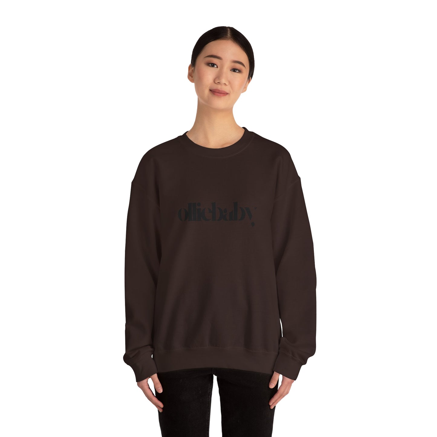 Crewneck Sweatshirt, Cute Aesthetic Olliebaby Unisex, Very Cool Vibes, Cozy Jumper, Trendy Sweater, Soft Pullover, Stylish Top