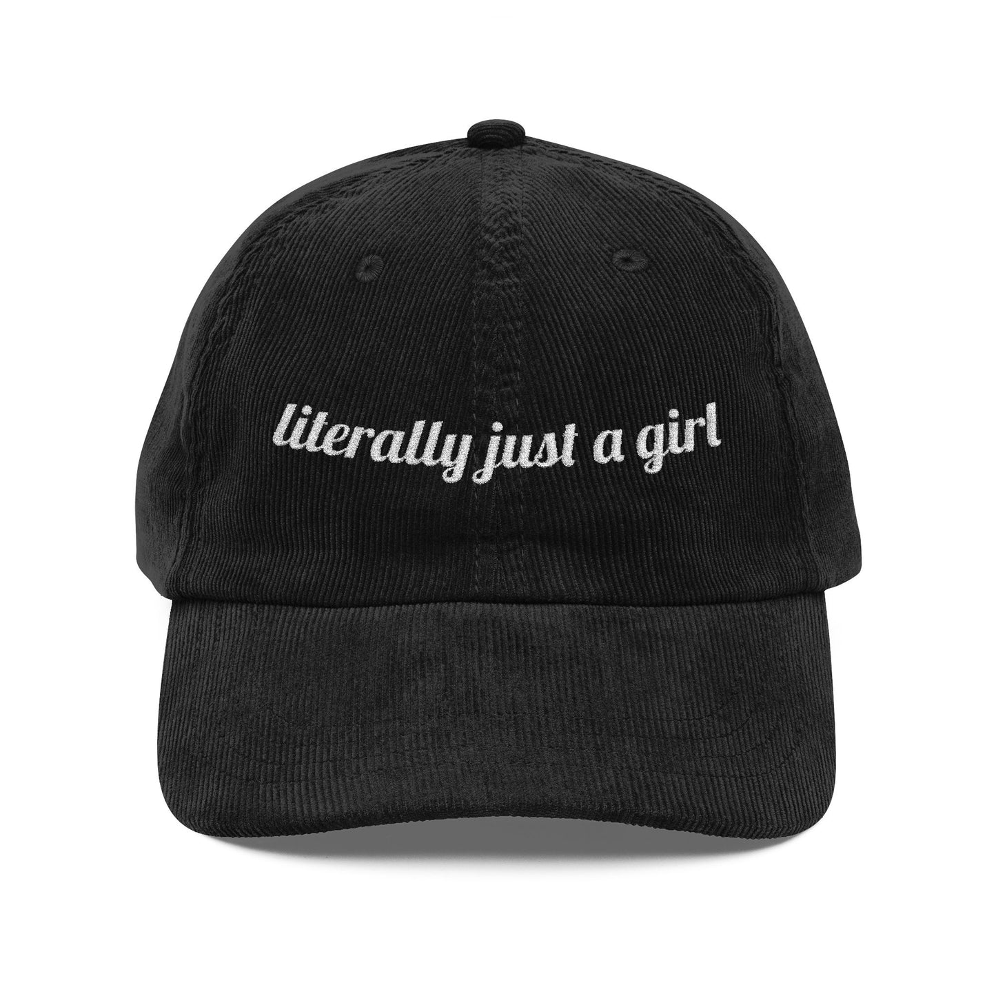 Literally Just A Corduroy Cap