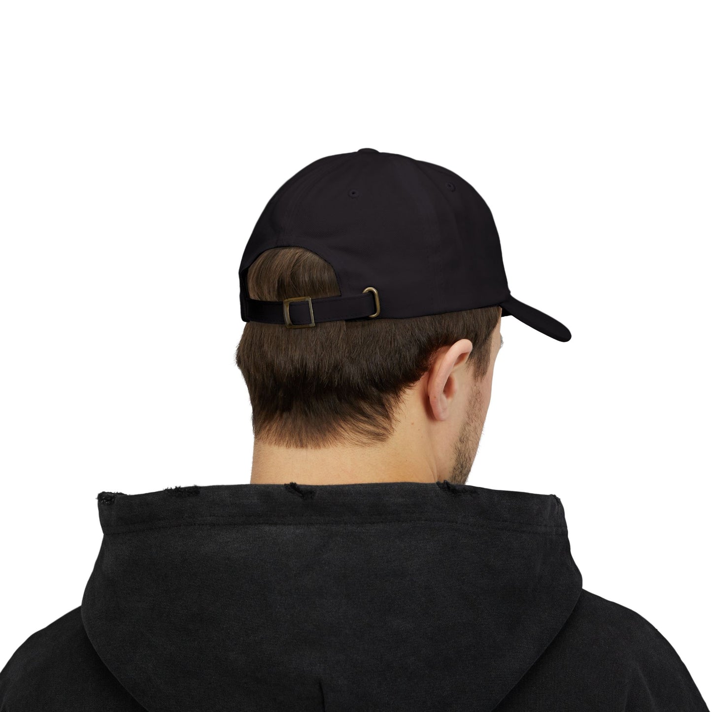 Embroidered Dad Cap, David Lynch Inspired Hat, Minimalist Baseball Cap, Retro Hipster Cap, Creative Visionary Gift, Black Dad Hat