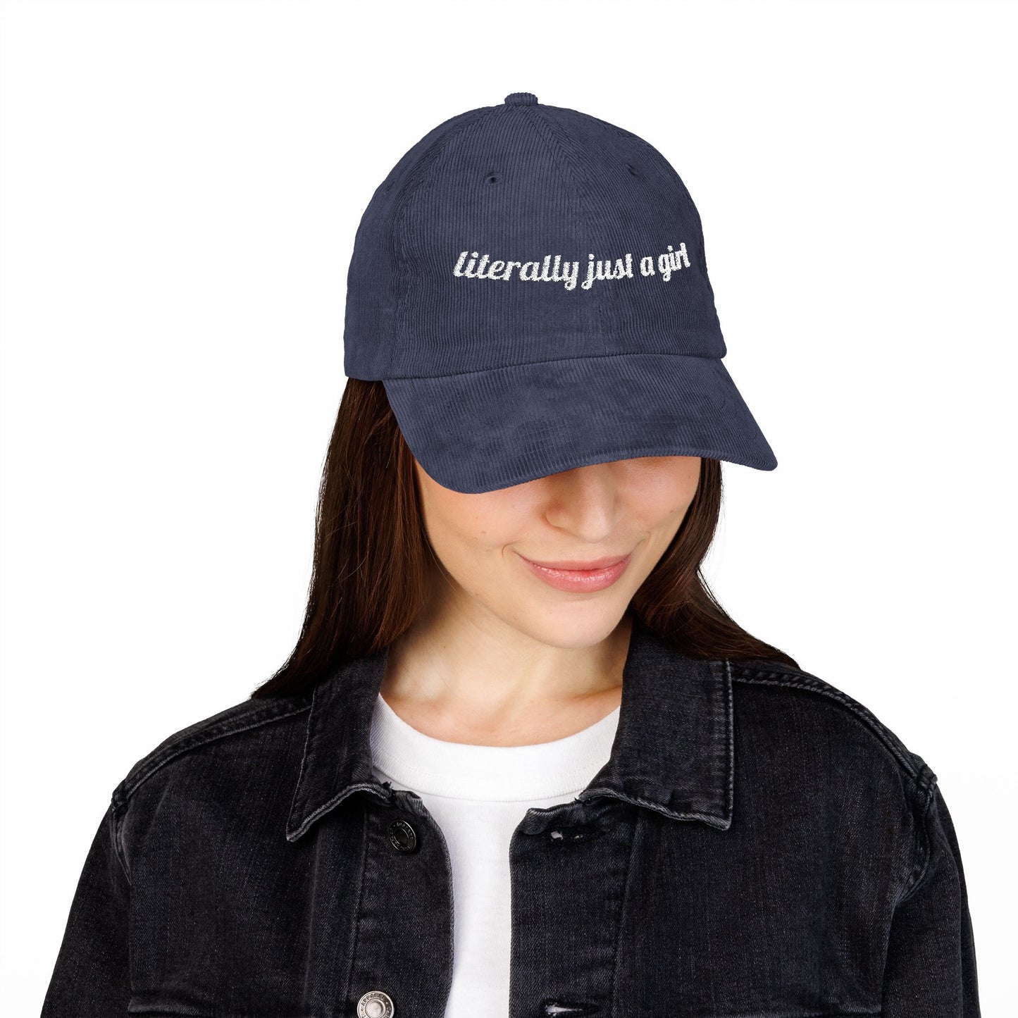 Literally Just A Corduroy Cap