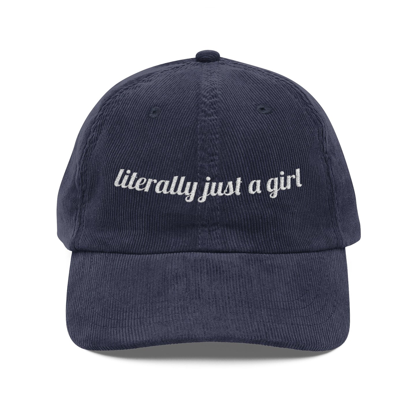 Literally Just A Corduroy Cap