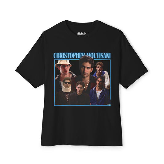 Christopher Moltisani Unisex Tee, Oversized Sopranos T Shirt, Oversized Shirt, HBO Gift