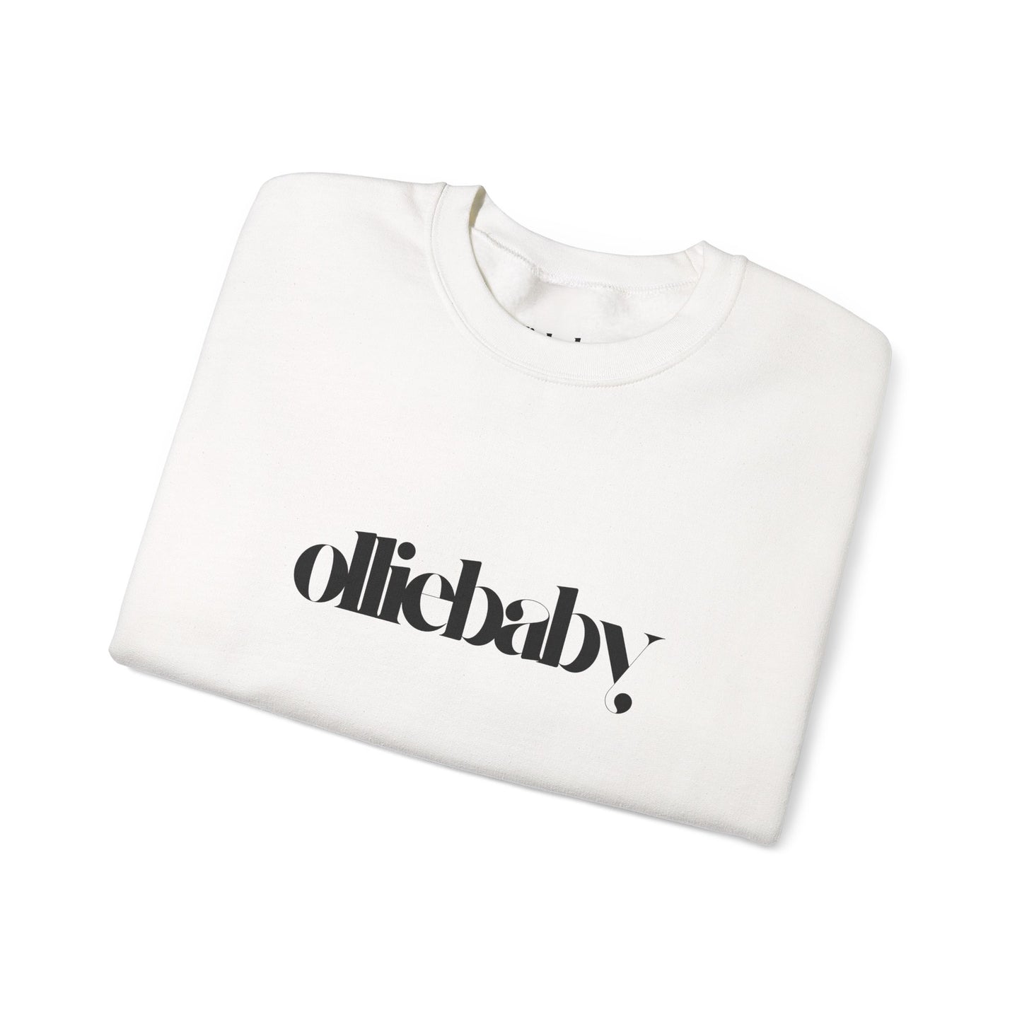 Crewneck Sweatshirt, Cute Aesthetic Olliebaby Unisex, Very Cool Vibes, Cozy Jumper, Trendy Sweater, Soft Pullover, Stylish Top