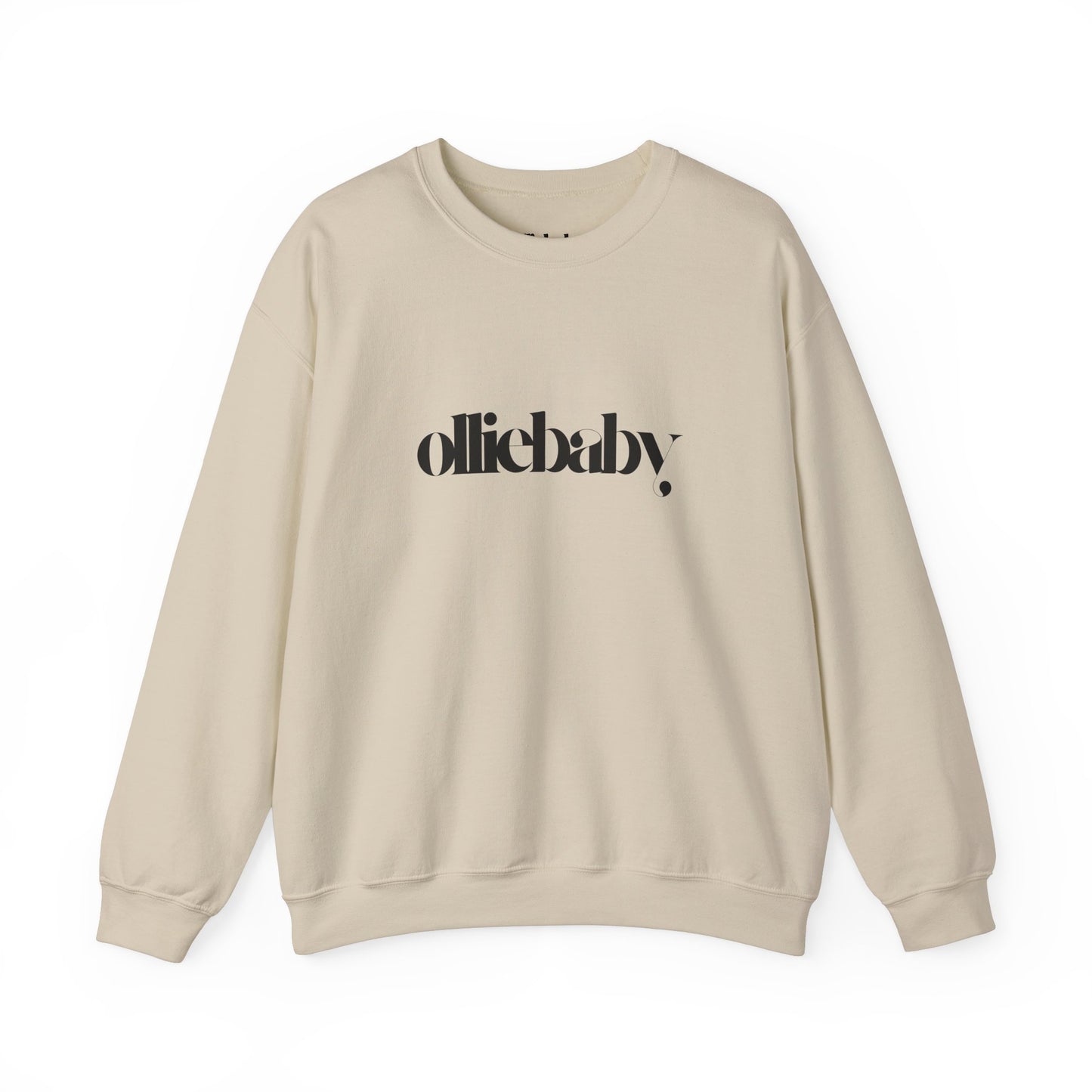 Crewneck Sweatshirt, Cute Aesthetic Olliebaby Unisex, Very Cool Vibes, Cozy Jumper, Trendy Sweater, Soft Pullover, Stylish Top