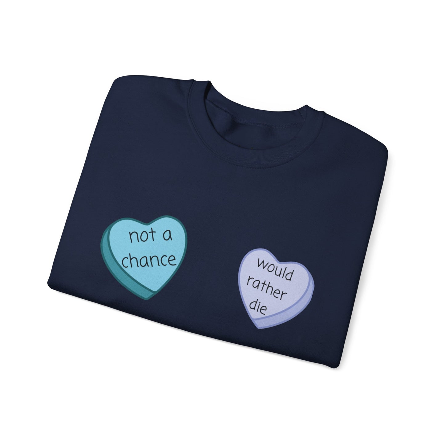 Heart Candy Sweatshirt, Gift for Singles, Love Sweatshirt, Valentine's Day Gift, Hopeless Romantic, Galentines Gift