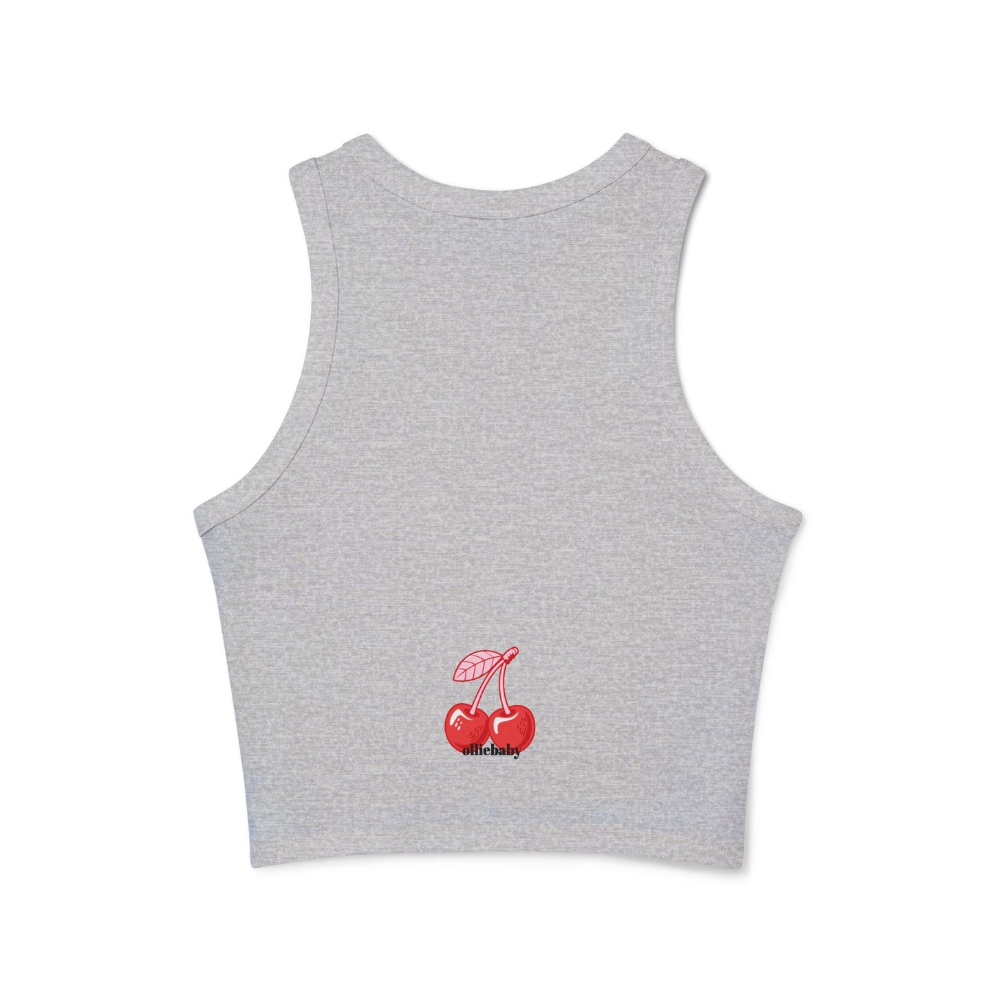 Tank Top, Y2K Inspired Ribbed Racerback for Women, Feeling Cute Must-Have, Jk Queen's Dream, Public Ready Fashion Shirt