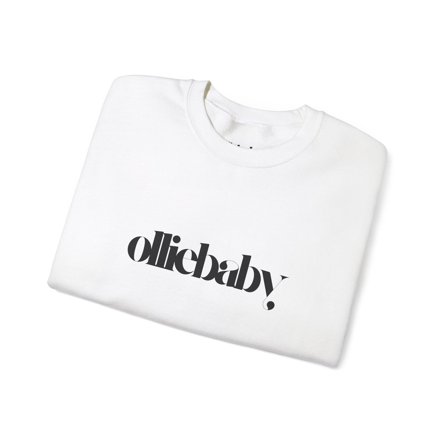 Crewneck Sweatshirt, Cute Aesthetic Olliebaby Unisex, Very Cool Vibes, Cozy Jumper, Trendy Sweater, Soft Pullover, Stylish Top