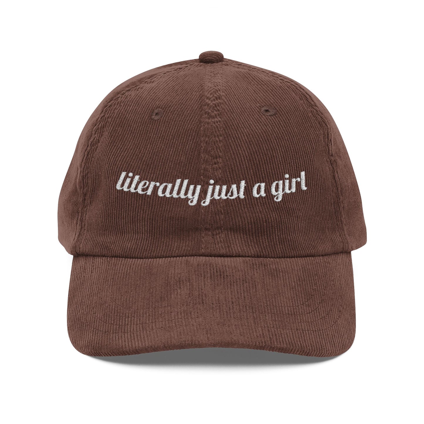 Literally Just A Corduroy Cap