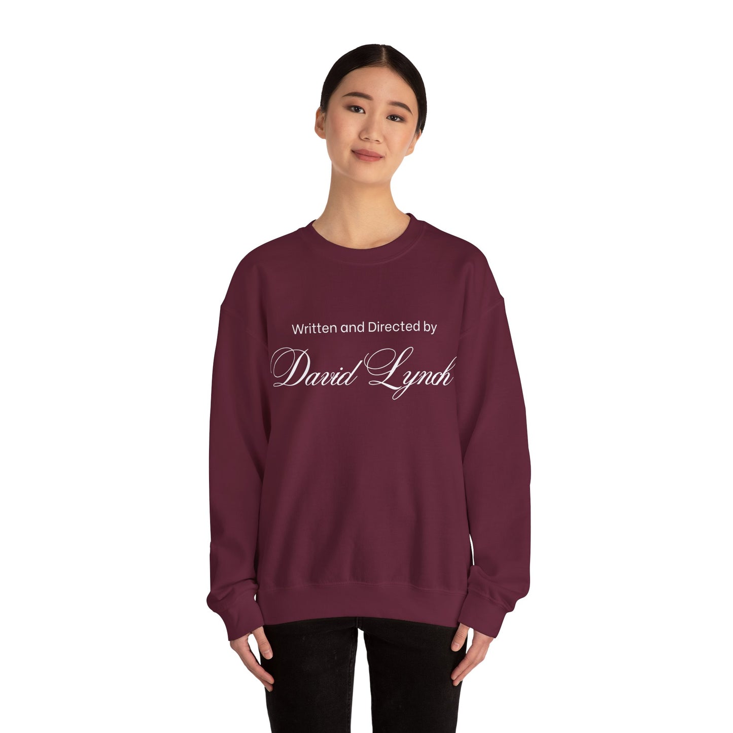 David Lynch Unisex Sweatshirt, Artistic Crewneck Jumper, Unique Graphic Print Top, Gift for Film Lover, Indie Clothing, Streetwear Apparel