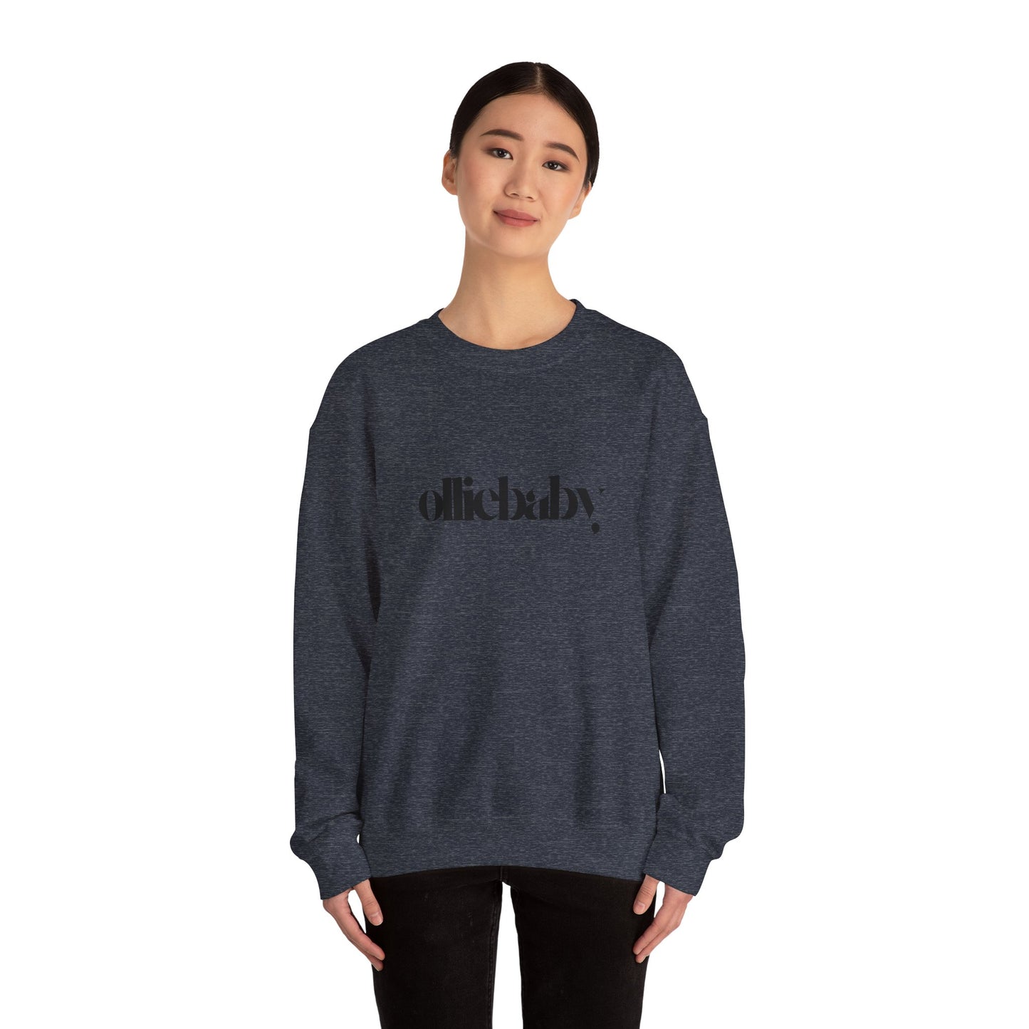 Crewneck Sweatshirt, Cute Aesthetic Olliebaby Unisex, Very Cool Vibes, Cozy Jumper, Trendy Sweater, Soft Pullover, Stylish Top