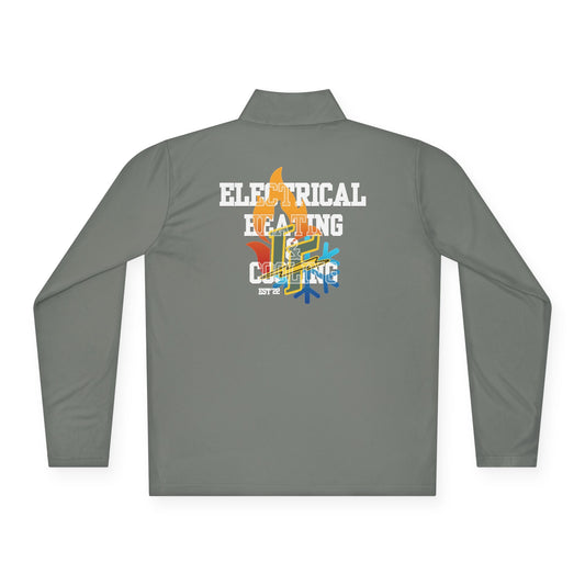 L&F Electrical, Heating, and Cooling, Inc. Unisex Quarter-Zip Pullover