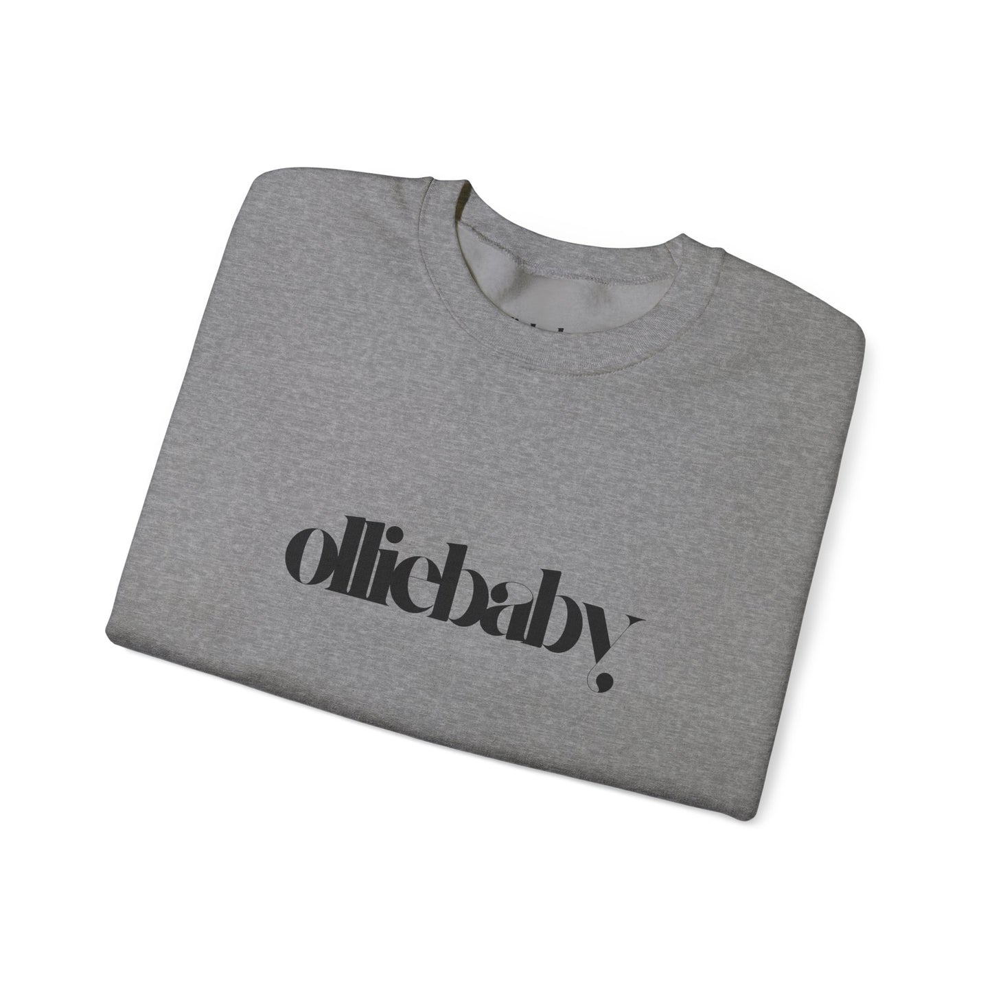 Crewneck Sweatshirt, Cute Aesthetic Olliebaby Unisex, Very Cool Vibes, Cozy Jumper, Trendy Sweater, Soft Pullover, Stylish Top