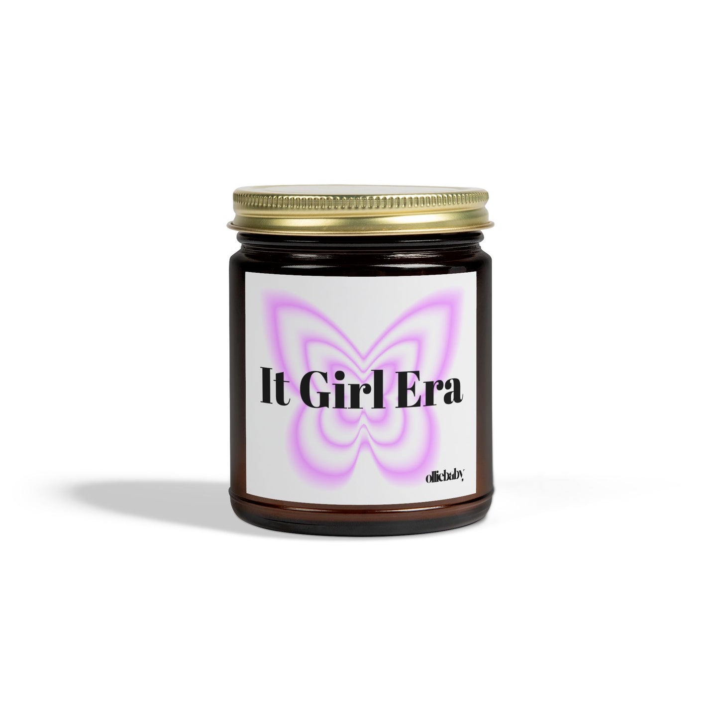 9oz Cute Aesthetic Coconut Apricot Wax Scented Candle for It Girl Era Vibes, Room Decor, Relaxation Gift, Self-care, Teen Gift