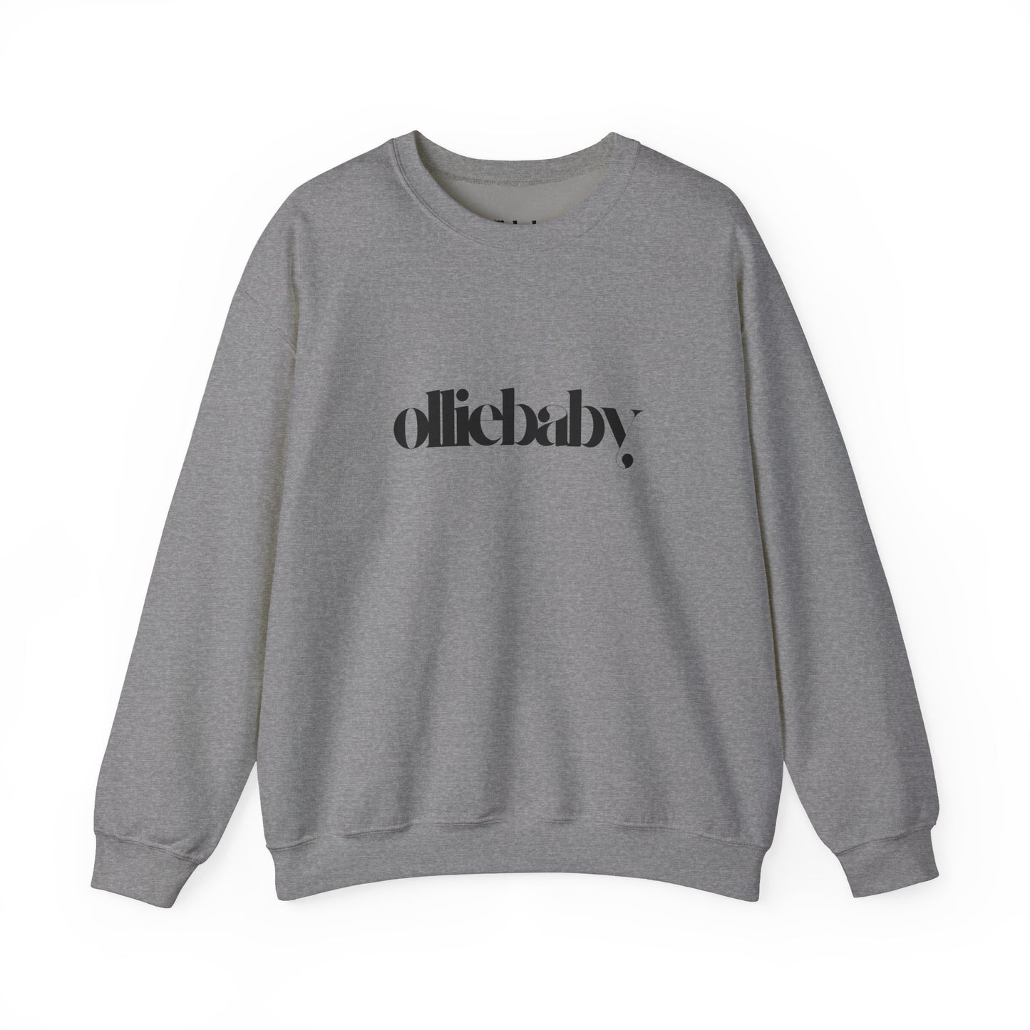 Crewneck Sweatshirt, Cute Aesthetic Olliebaby Unisex, Very Cool Vibes, Cozy Jumper, Trendy Sweater, Soft Pullover, Stylish Top