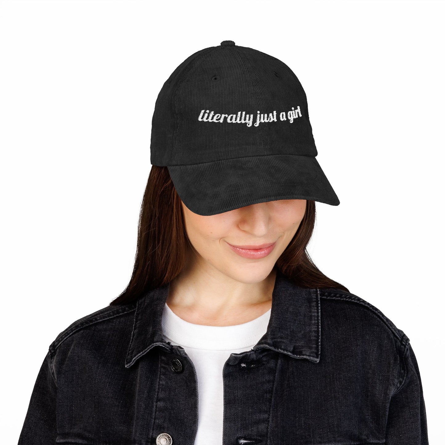 Literally Just A Corduroy Cap
