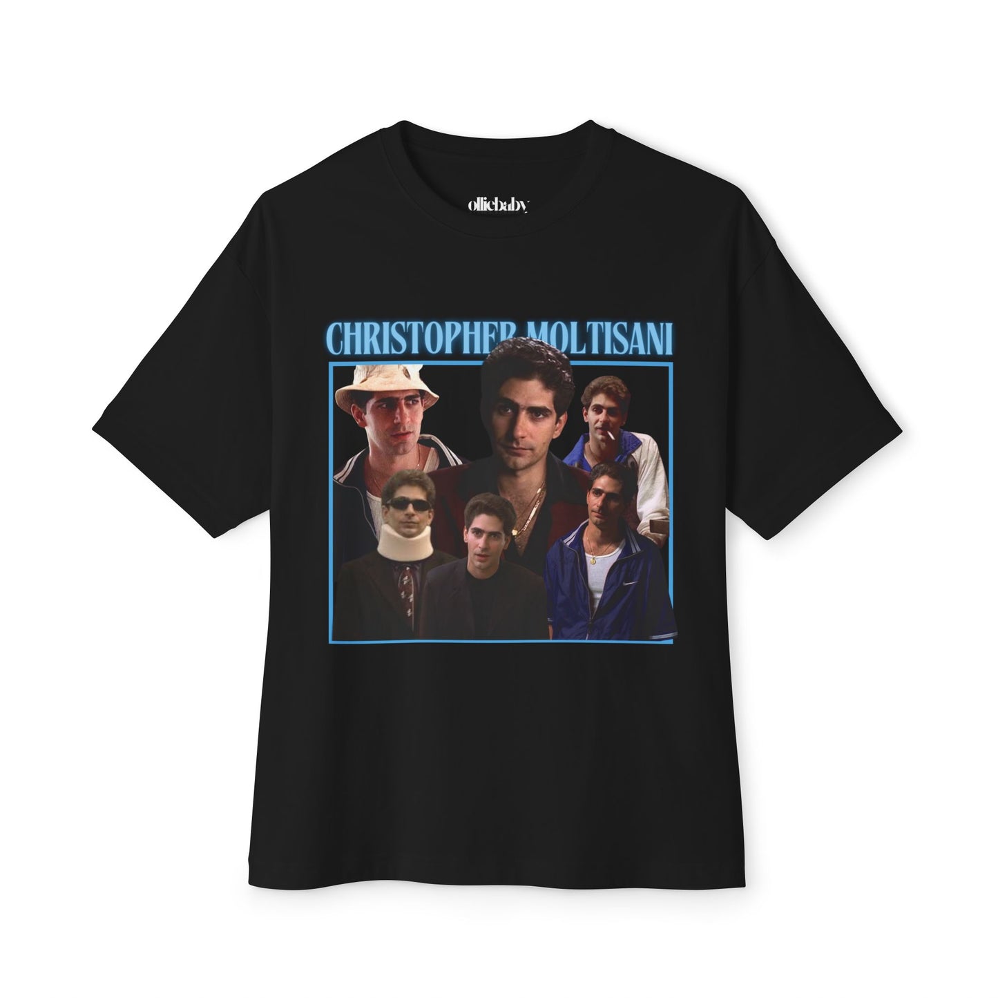Christopher Moltisani Unisex Tee, Oversized Sopranos T Shirt, Oversized Shirt, HBO Gift