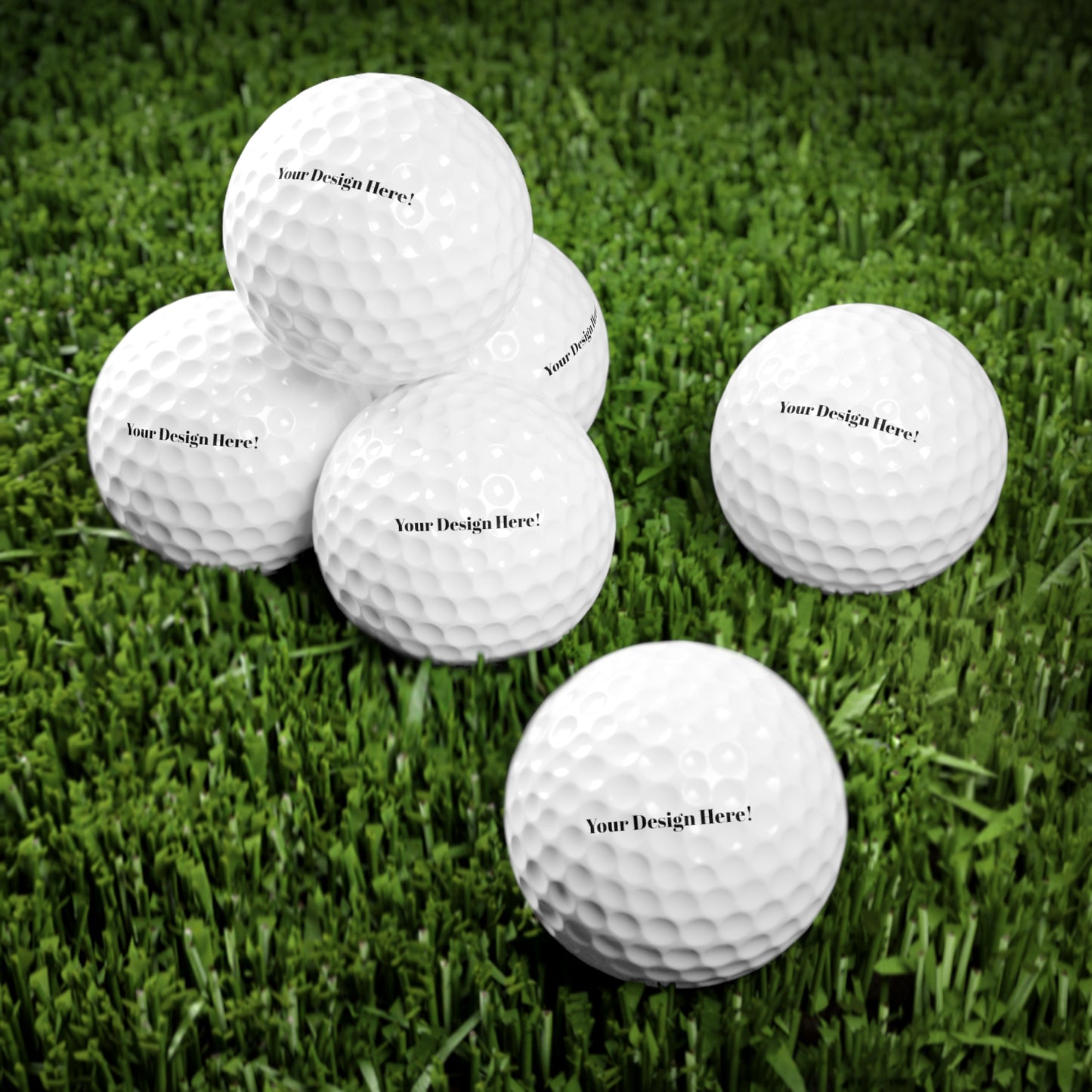 Custom Logo Golf Balls