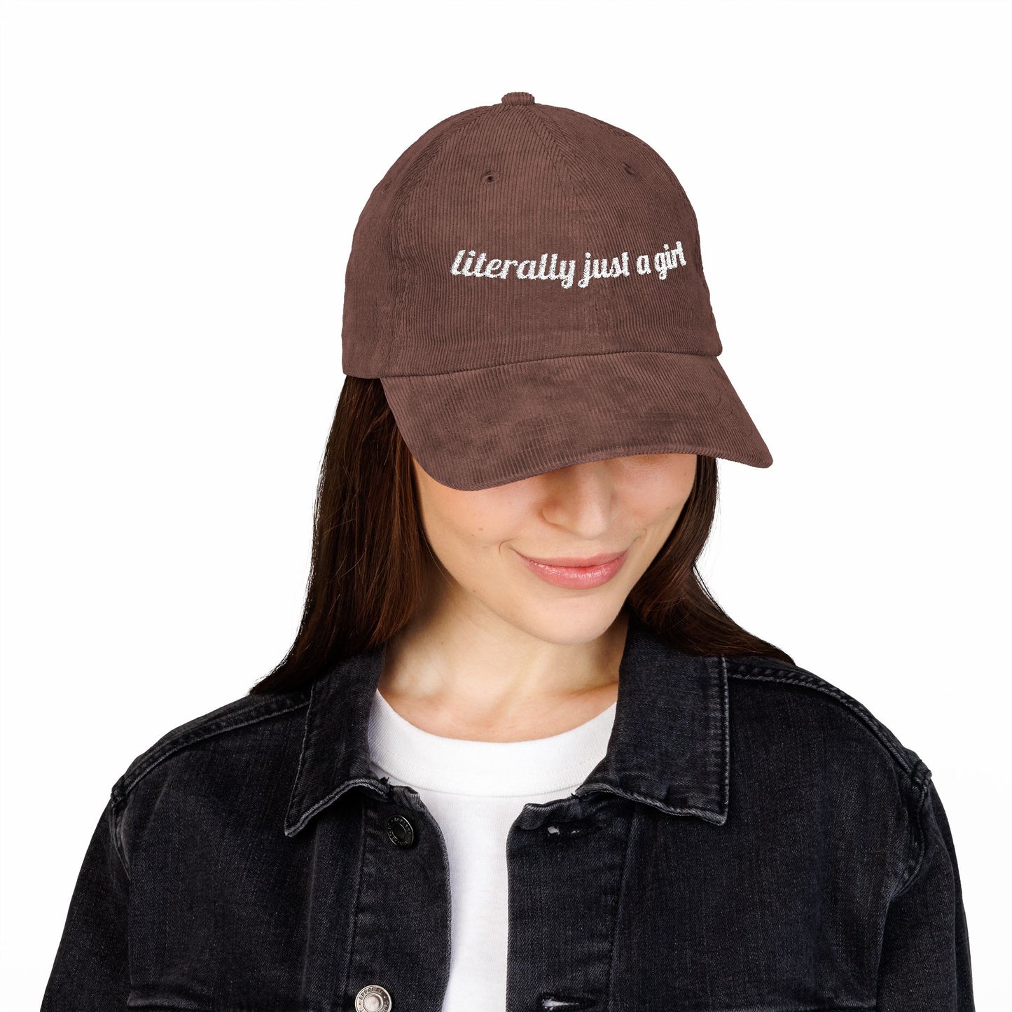 Literally Just A Corduroy Cap