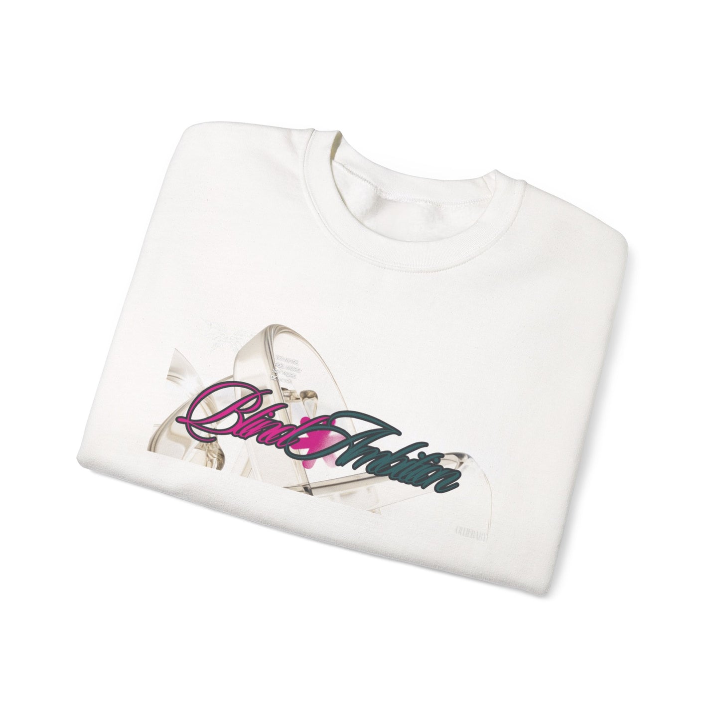 Blind Ambition (Excellence is Calling) Unisex Crewneck Sweatshirt, Trendy Streetwear, Comfy Gift for Friends, Everyday Casual Wear, Stylish