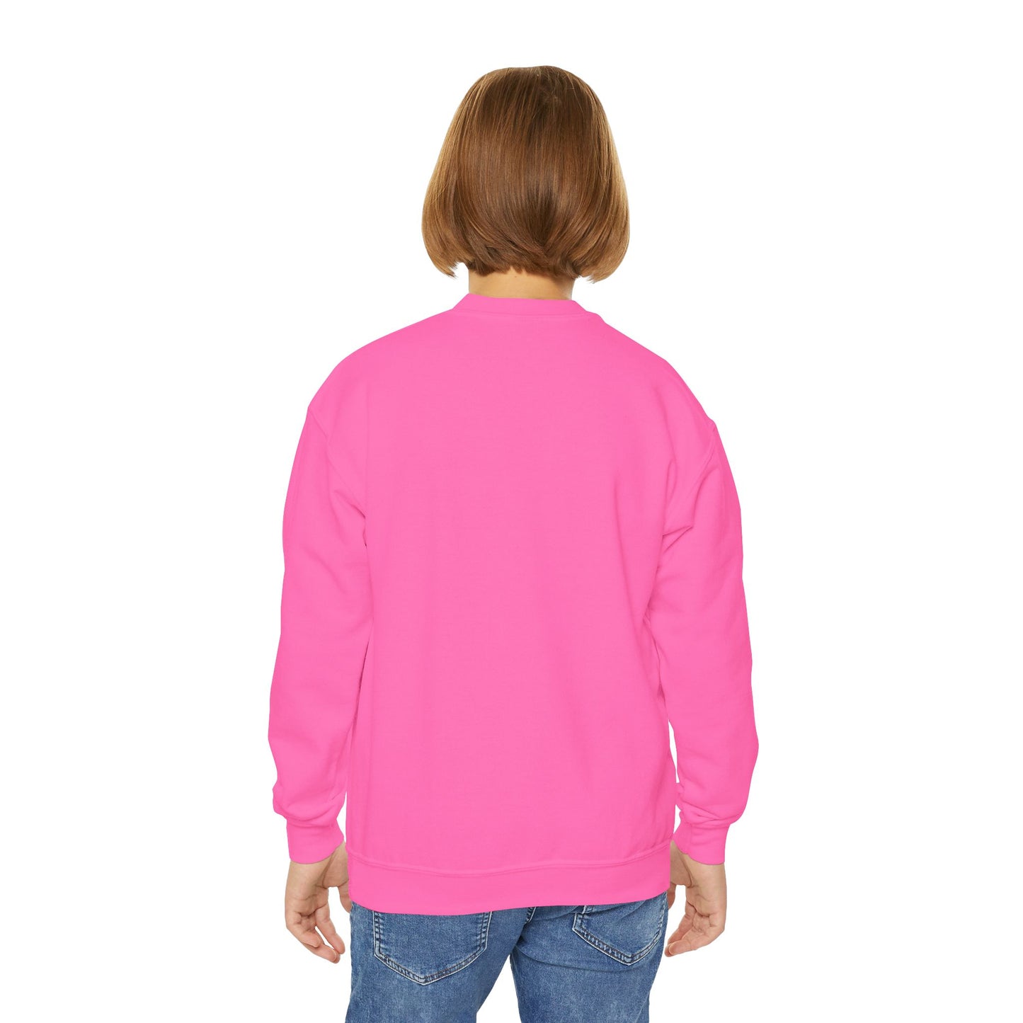 Girlhood Social Club Youth Crewneck Sweatshirt - You Can Sit With Us, Kind Girls Gift, Supportive Women, Comfy and Cute Apparel