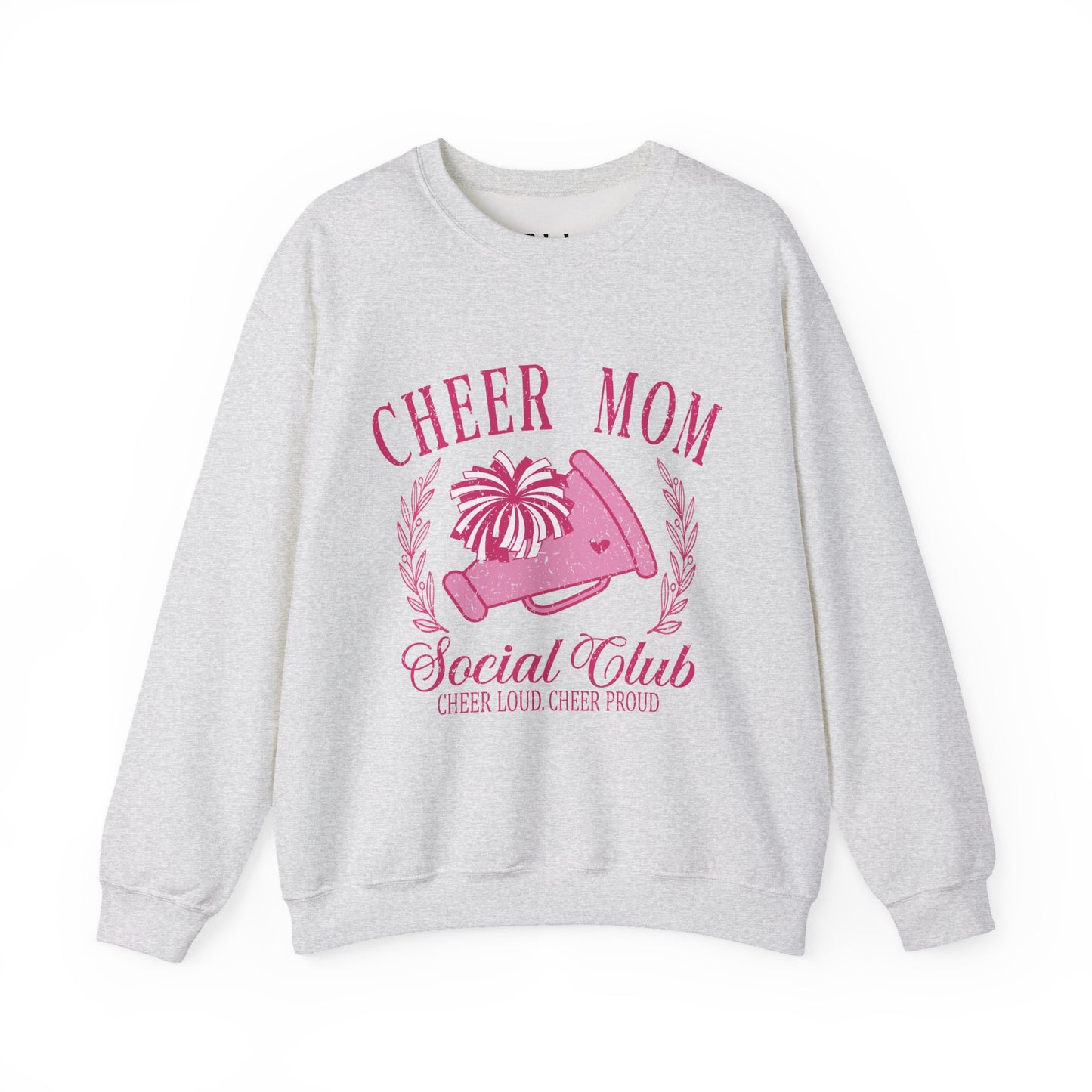 Cheer Mom Social Club Sweatshirt, Gift for Cheer Moms, Practice, Late Nights, Comp Mornings, Unisex Crewneck, Driving, Running Around