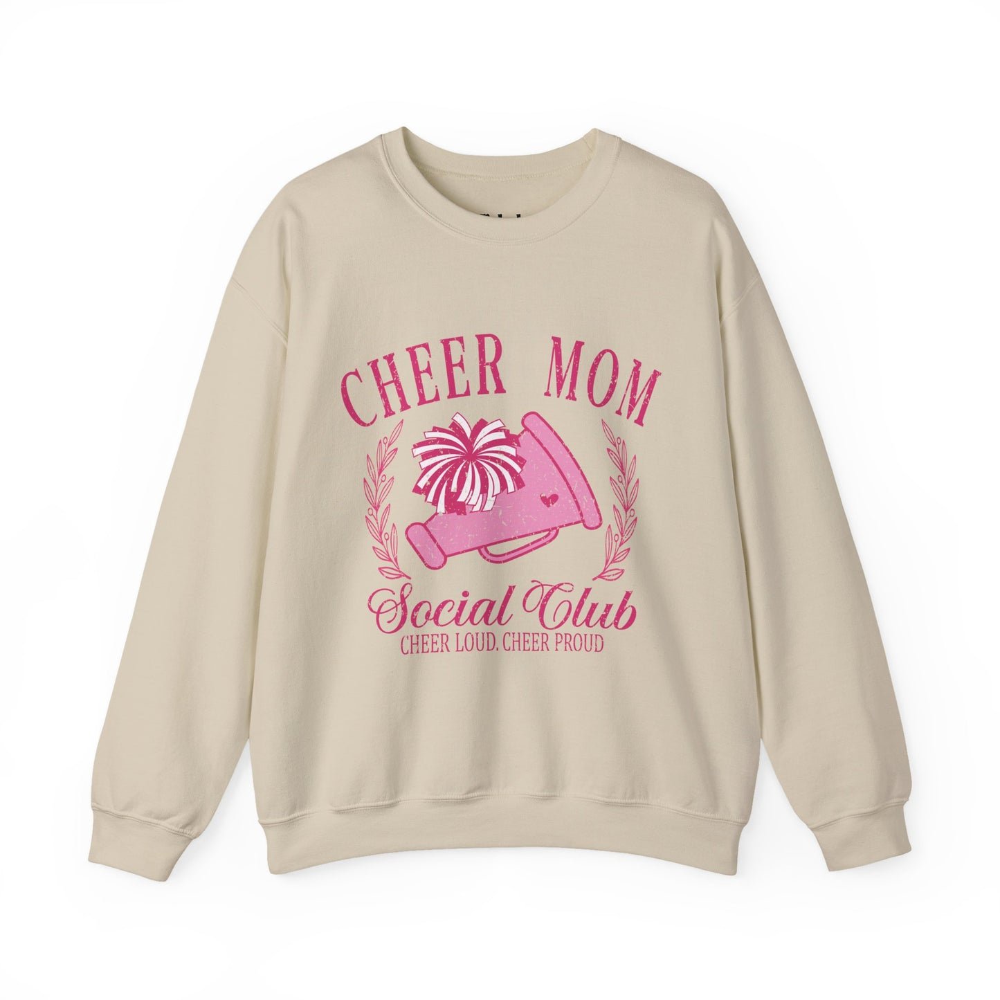 Cheer Mom Social Club Sweatshirt, Gift for Cheer Moms, Practice, Late Nights, Comp Mornings, Unisex Crewneck, Driving, Running Around