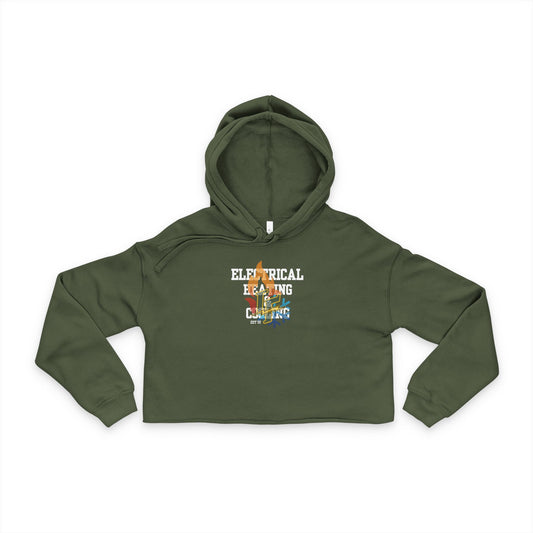 Electrically Charged Women's Cropped Hoodie, Stylish Sweatshirt for Casual Wear, Perfect Gift for Electricians, Trendy Fashion, [...]