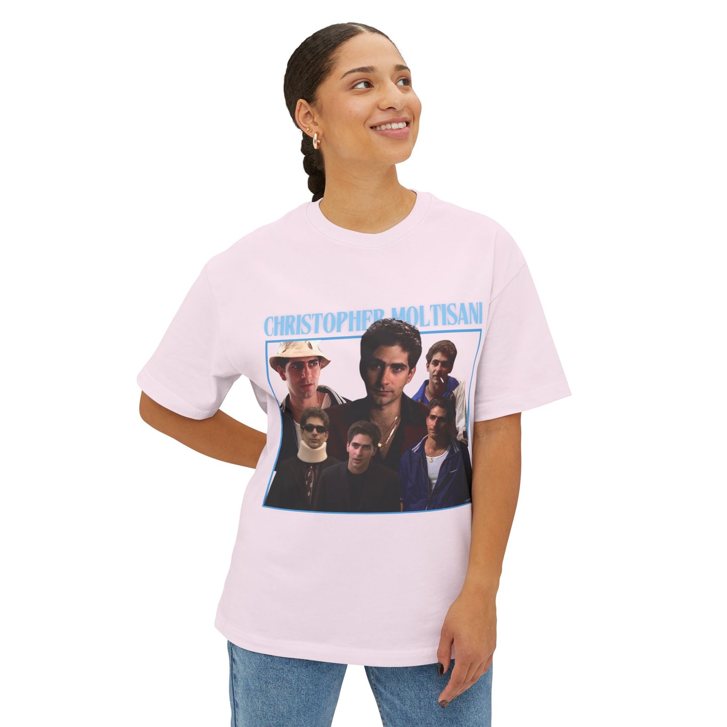 Christopher Moltisani Unisex Tee, Oversized Sopranos T Shirt, Oversized Shirt, HBO Gift