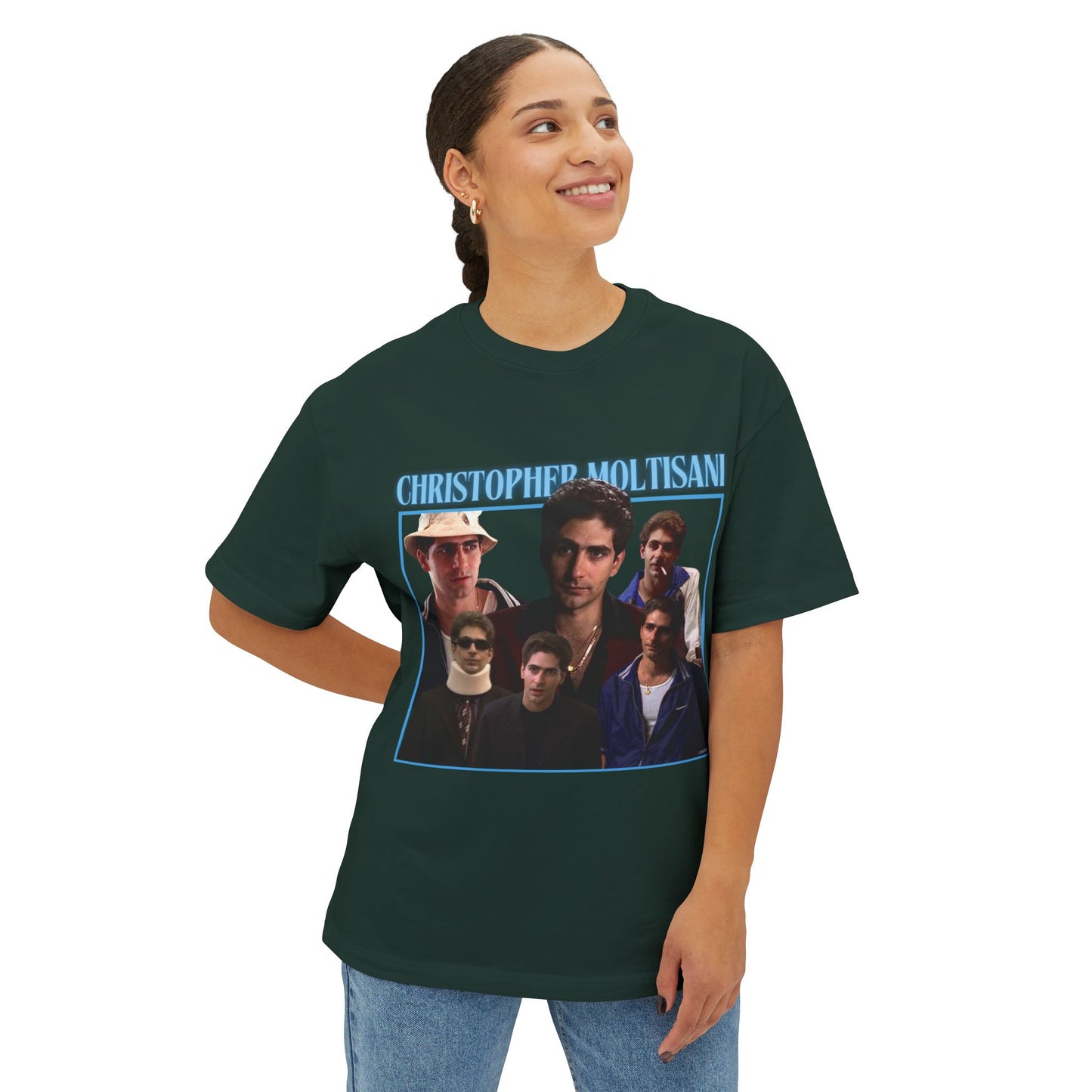Christopher Moltisani Unisex Tee, Oversized Sopranos T Shirt, Oversized Shirt, HBO Gift