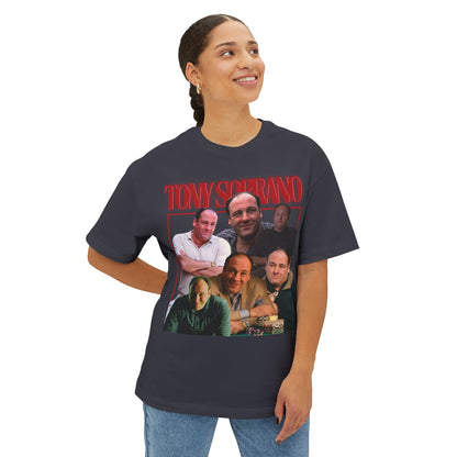 Tony Soprano Unisex Tee, Oversized Sopranos T Shirt, Oversized Shirt, HBO Gift