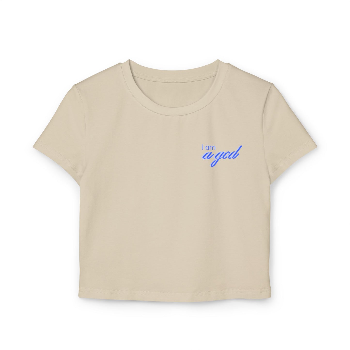 i am a god baby tee from the olliebaby Divinity Collection