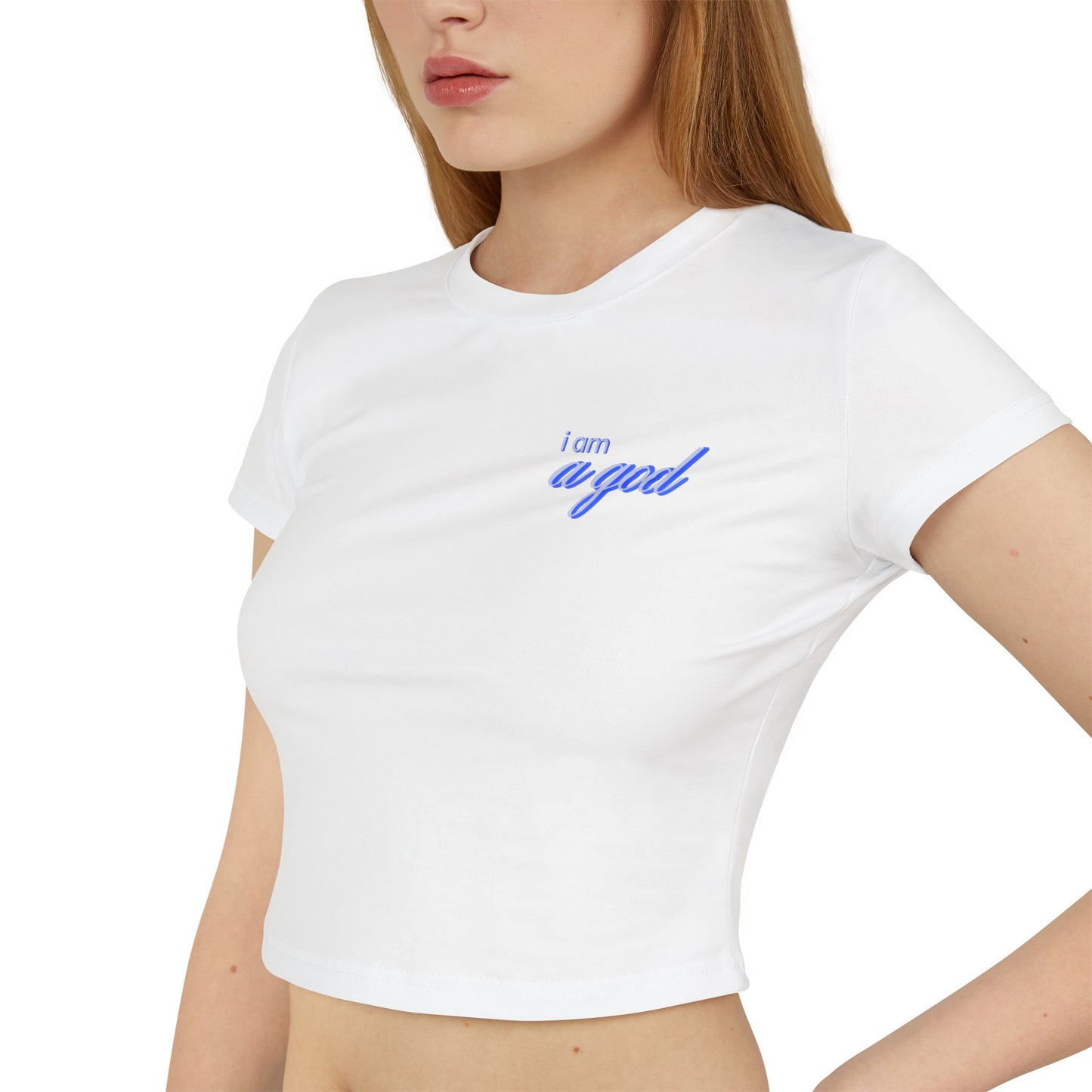i am a god baby tee from the olliebaby Divinity Collection