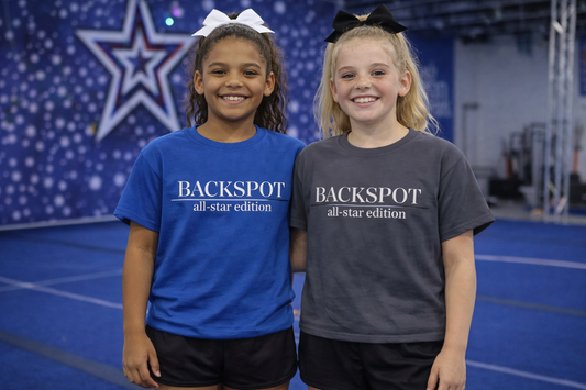 All Star - Backspot Edition Youth Cheer Kids Tee