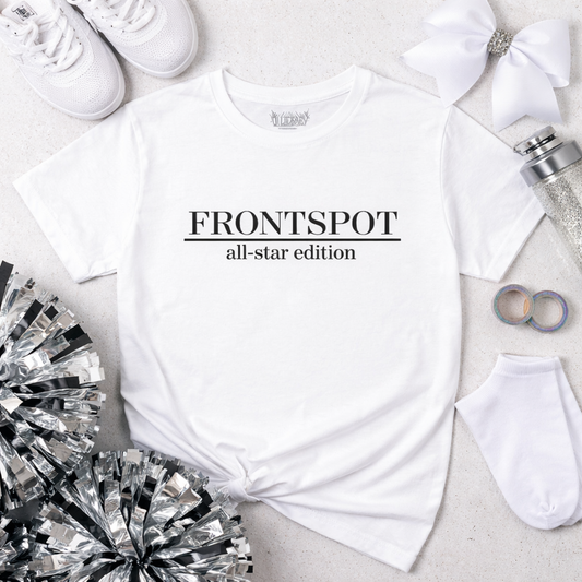 All Star Cheer Kids T-Shirt — FRONTSPOT Youth Cheerleading Tee