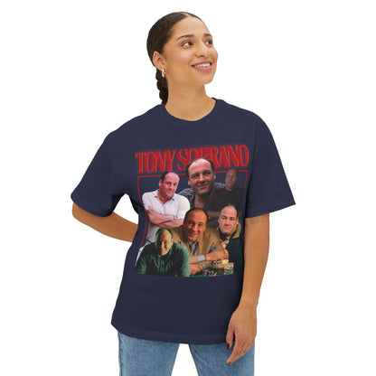 Tony Soprano Unisex Tee, Oversized Sopranos T Shirt, Oversized Shirt, HBO Gift