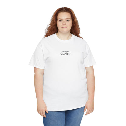 Minimalist 'Eternal Spirit' Graphic Tee – Small Chest Script