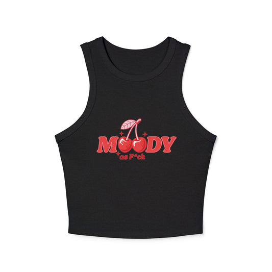 Y2K Ribbed Racerback Tank