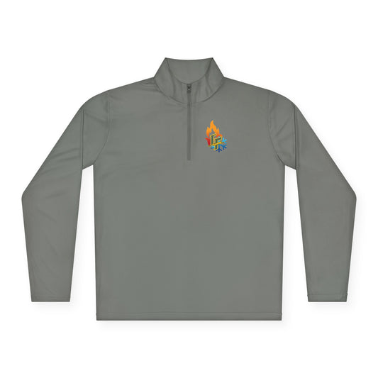 L&F Electrical, Heating, and Cooling, Inc. Unisex Quarter-Zip Pullover
