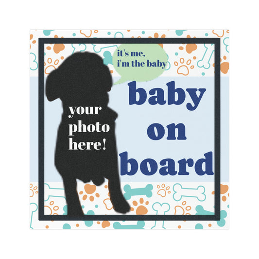 Dog Lover Car Magnet, Personalized Customized Bumper Sticker Magnet, Pet Owner Gift, Fridge Magnet, Refrigerator Decoration, Cute Animal
