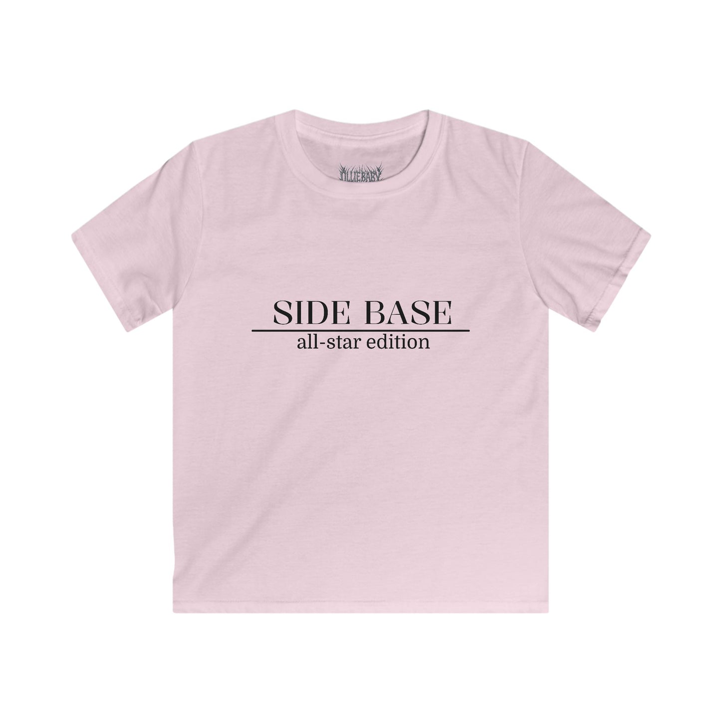 Youth All Star Cheerleader 'Side Base' Kids Softstyle Tee