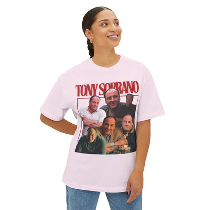 Tony Soprano Unisex Tee, Oversized Sopranos T Shirt, Oversized Shirt, HBO Gift
