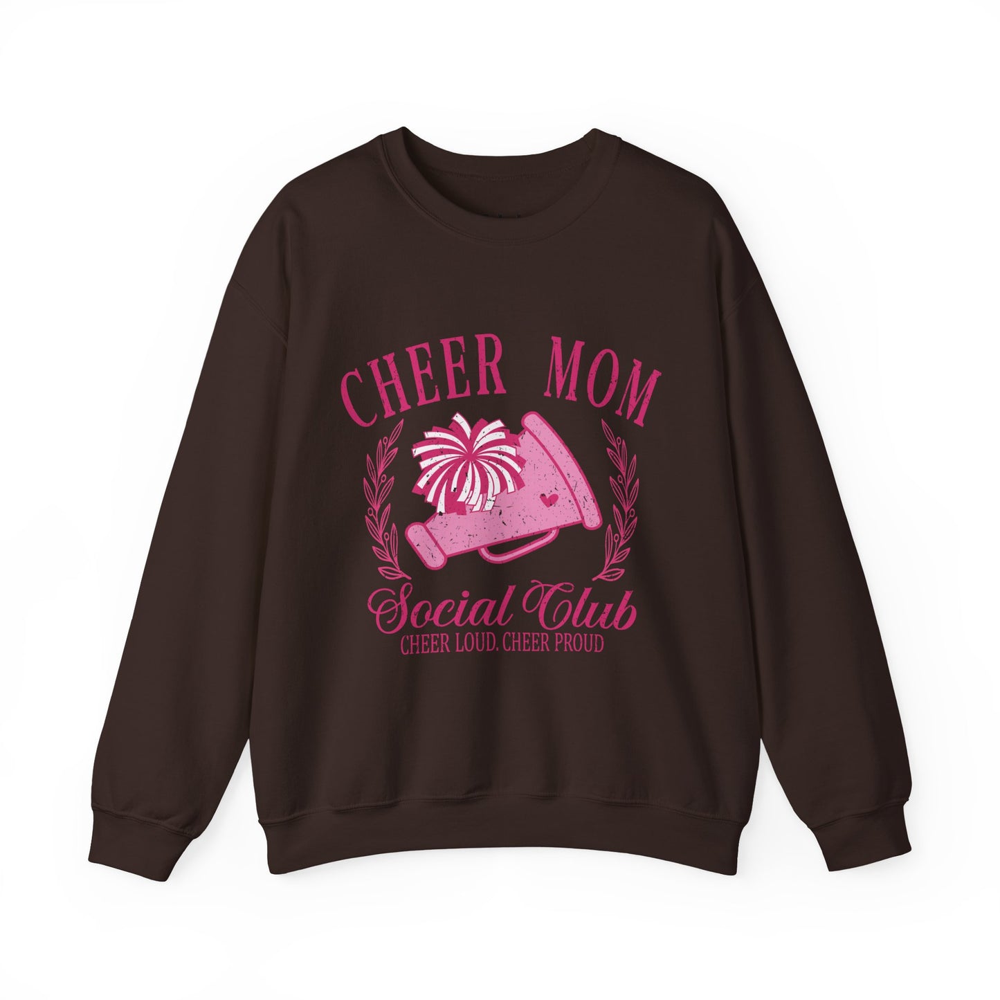 Cheer Mom Social Club Sweatshirt, Gift for Cheer Moms, Practice, Late Nights, Comp Mornings, Unisex Crewneck, Driving, Running Around