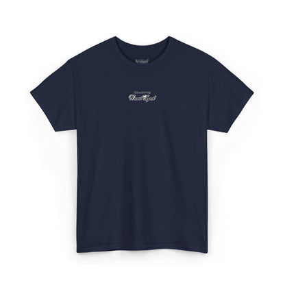 Minimalist 'Eternal Spirit' Graphic Tee – Small Chest Script