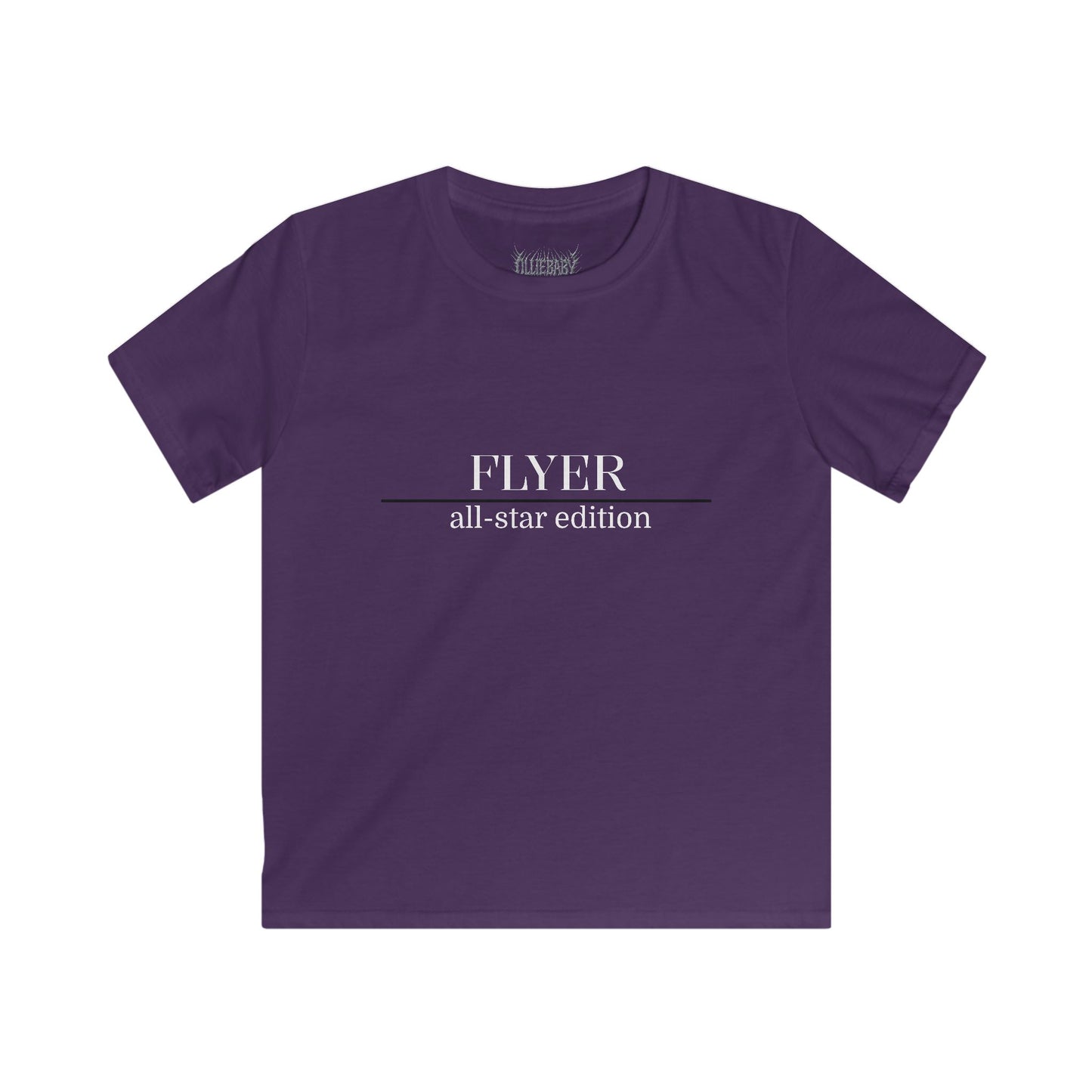 Youth All-Star Cheerleader Flyer T-Shirt — Kids Softstyle Tee